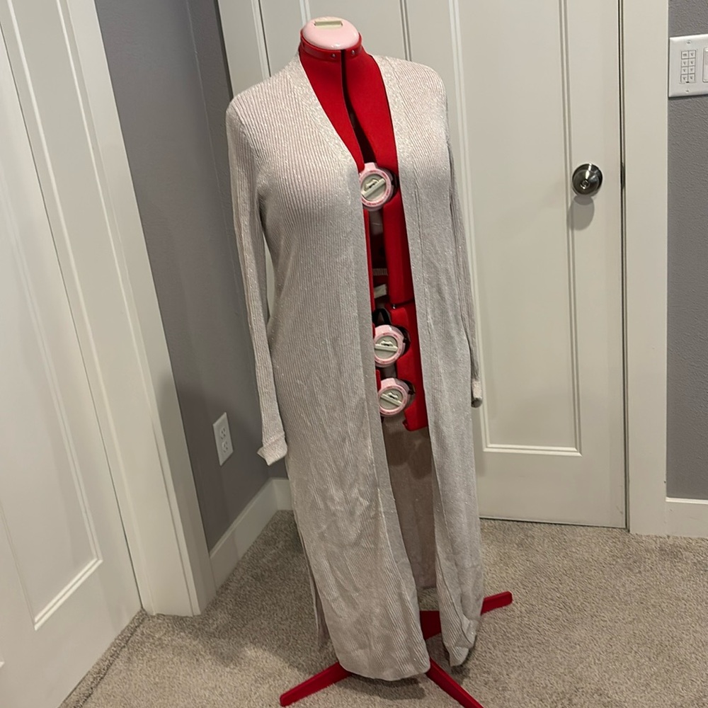 White House Black Market maxi cardigan